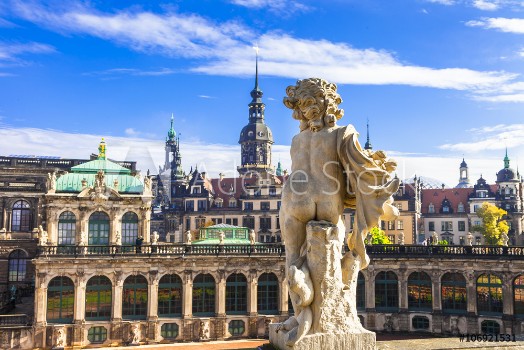 Picture of beautiful baroque Dresden - Germany